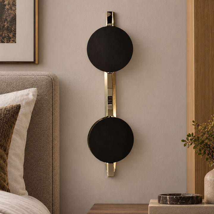 Modern Adjustable Wall Sconce Lighting Metal LED Wall Lamp with Unique Shadow Design