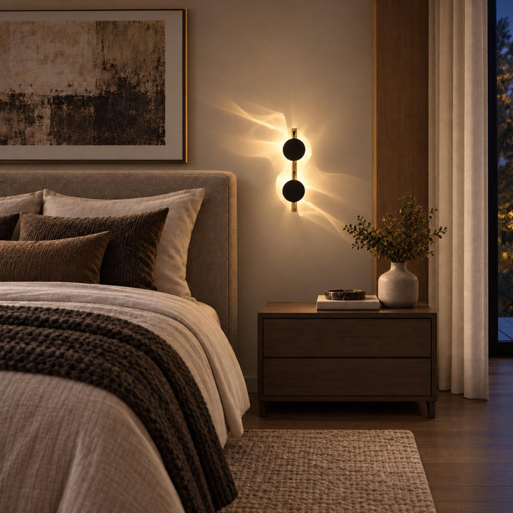 Modern Adjustable Wall Sconce Lighting Metal LED Wall Lamp with Unique Shadow Design