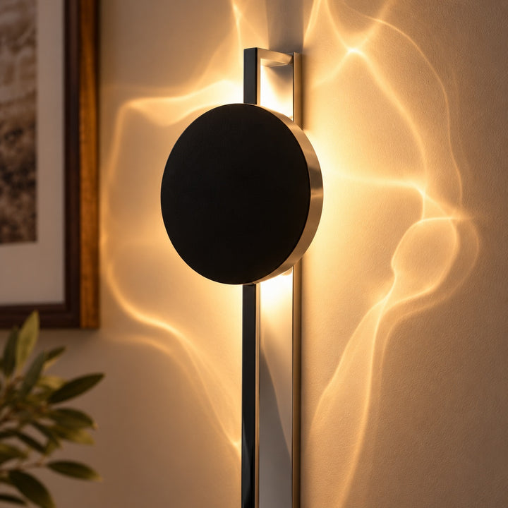 Modern Adjustable Wall Sconce Lighting Metal LED Wall Lamp with Unique Shadow Design