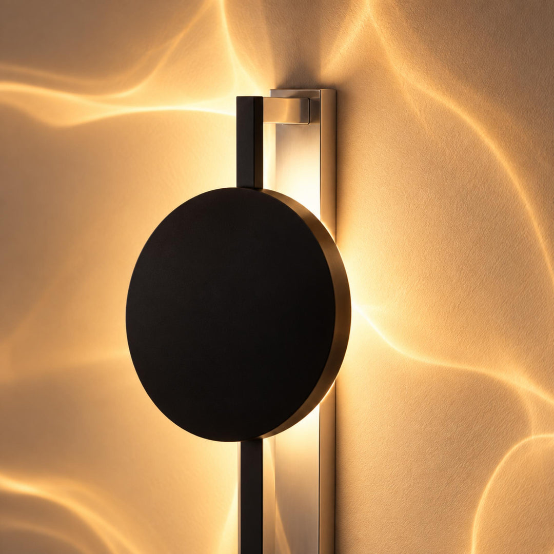 Modern Adjustable Wall Sconce Lighting Metal LED Wall Lamp with Unique Shadow Design