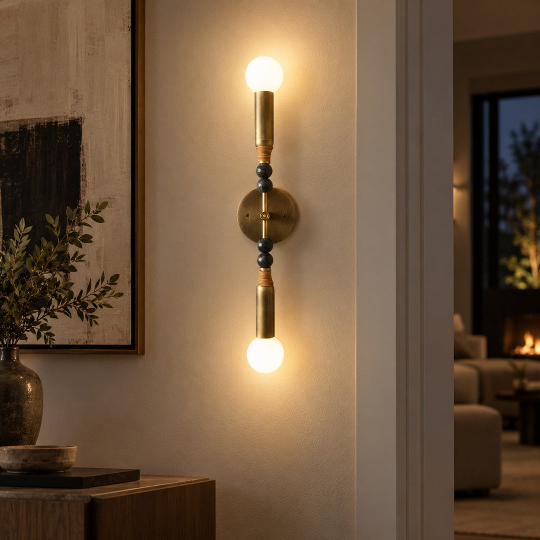 Modern Wall Lamp Adjustable Metal LED Light Fixture for Home and Office Decor