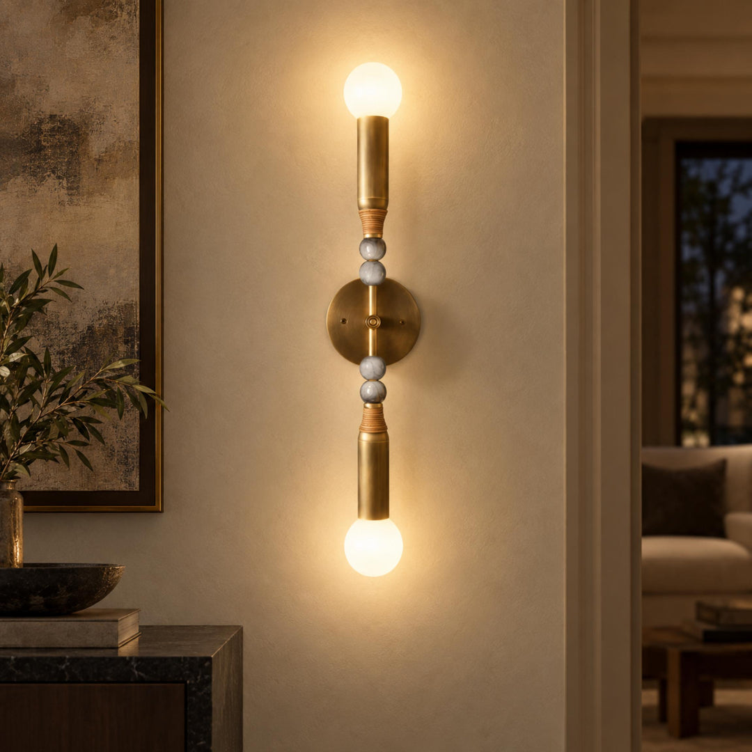 Modern Wall Lamp Adjustable Metal LED Light Fixture for Home and Office Decor