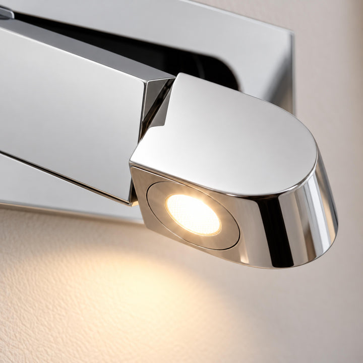 Modern LED Wall Mounted Bedside Reading Light Adjustable Aluminum Dimmable Feature