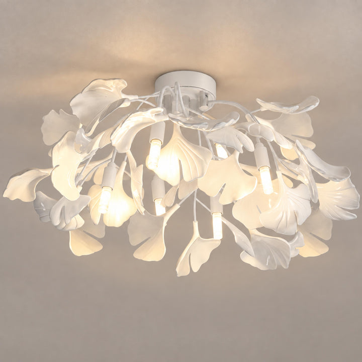 Modern Flush Mount Ceiling Light Metal Fixture with Dimmable LED 12 Inch 15W Warm White