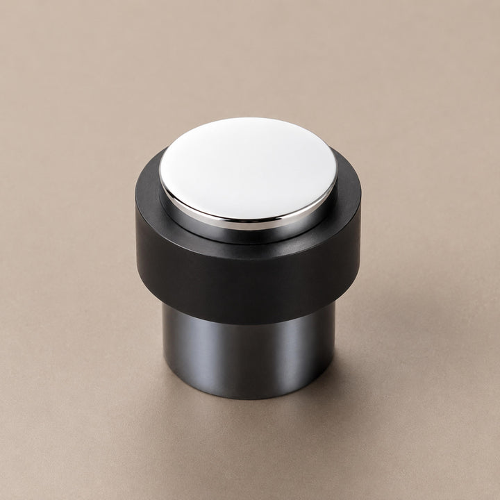 Elegant Brass Door Stop Heavy-Duty Rubber Door Wedge Non-Slamming Design Eco-Friendly Material