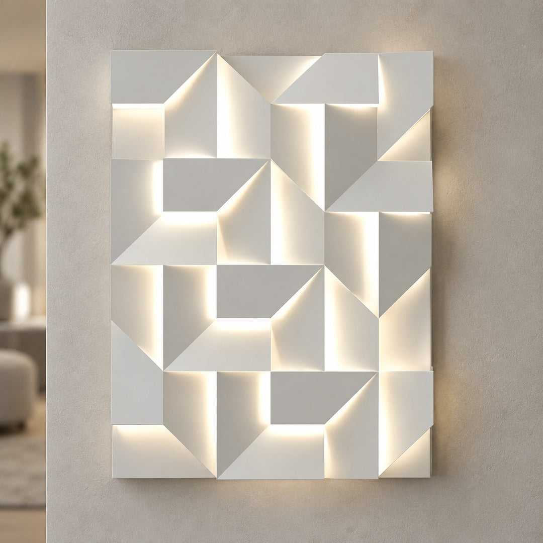 Modern Wall Sconce LED Light Fixture Adjustable Metal Wall Mounted for Indoor Use