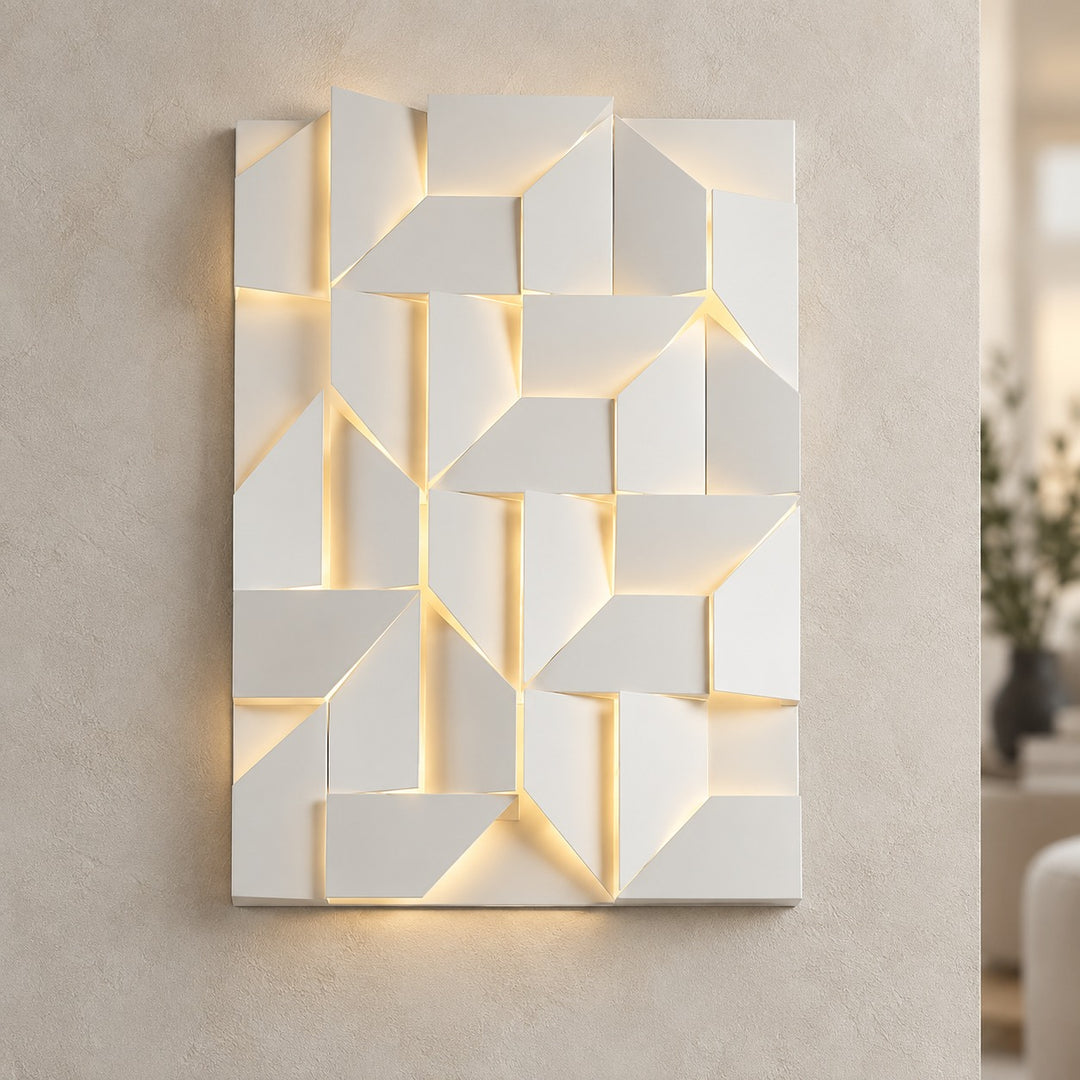 Modern Wall Sconce LED Light Fixture Adjustable Metal Wall Mounted for Indoor Use