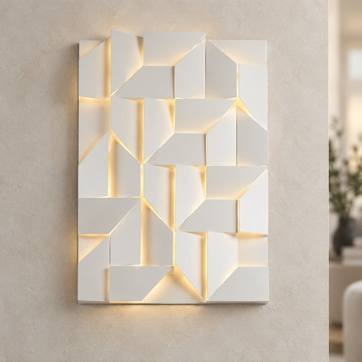 Modern Wall Sconce LED Light Fixture Adjustable Metal Wall Mounted for Indoor Use