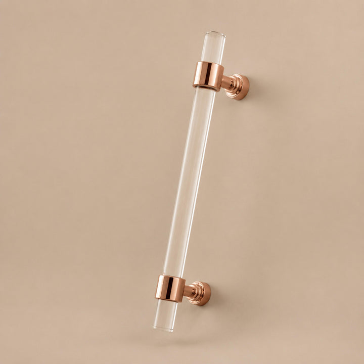 Modern Acrylic Cabinet Handles and Drawer Pulls with Ergonomic Grip Easy Installation