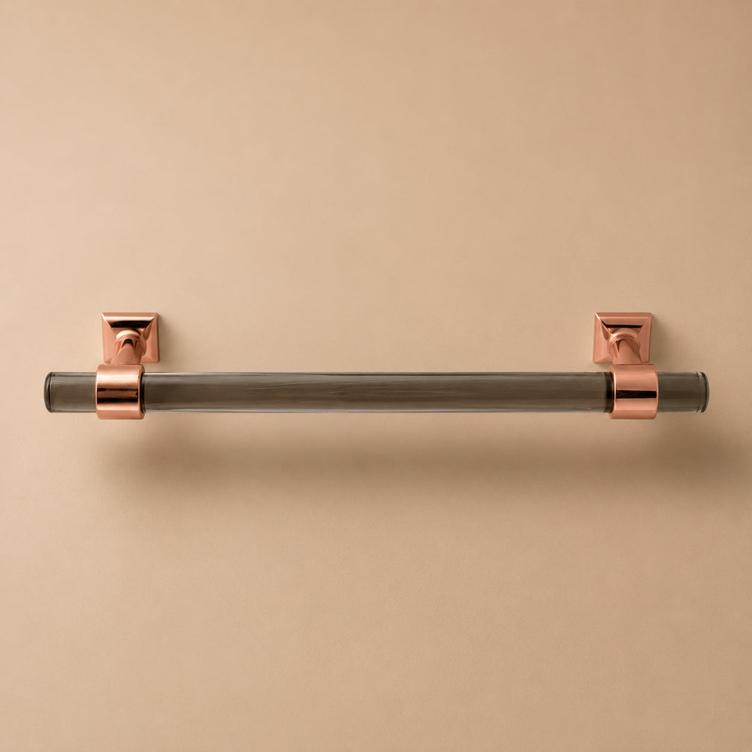 Modern Acrylic Cabinet Handles and Drawer Pulls with Ergonomic Grip Easy Installation
