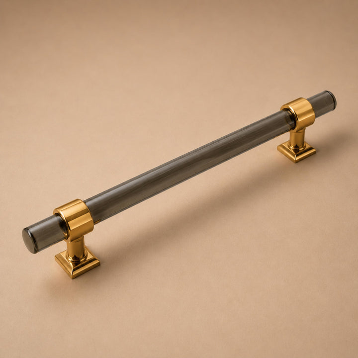 Modern Acrylic Cabinet Handles and Drawer Pulls with Ergonomic Grip Easy Installation