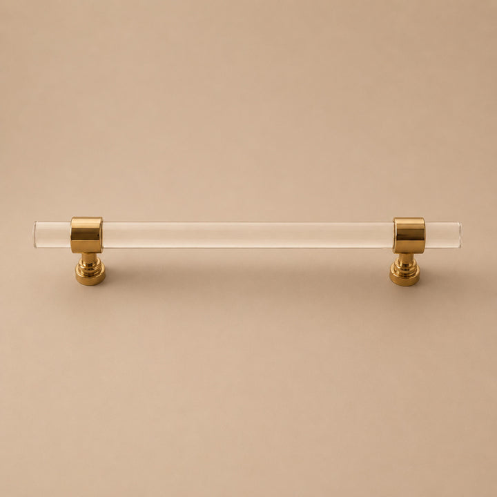 Modern Acrylic Cabinet Handles and Drawer Pulls with Ergonomic Grip Easy Installation
