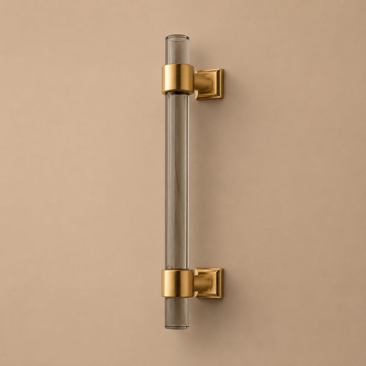 Modern Acrylic Cabinet Handles and Drawer Pulls with Ergonomic Grip Easy Installation