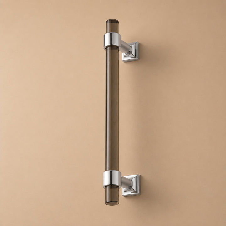 Modern Acrylic Cabinet Handles and Drawer Pulls with Ergonomic Grip Easy Installation