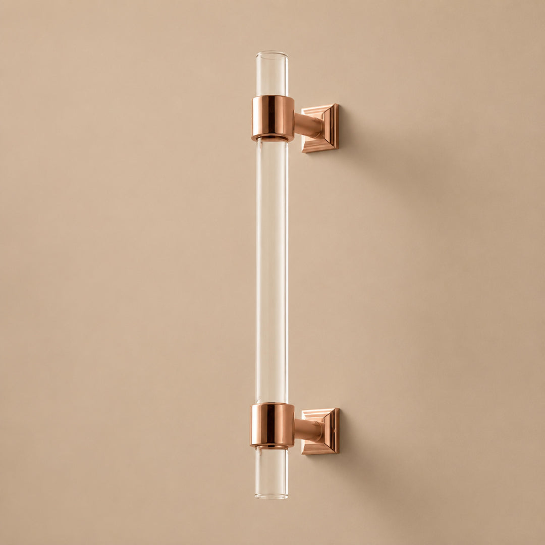 Modern Acrylic Cabinet Handles and Drawer Pulls with Ergonomic Grip Easy Installation