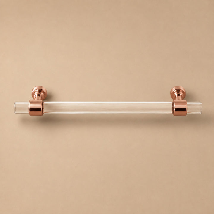Modern Acrylic Cabinet Handles and Drawer Pulls with Ergonomic Grip Easy Installation
