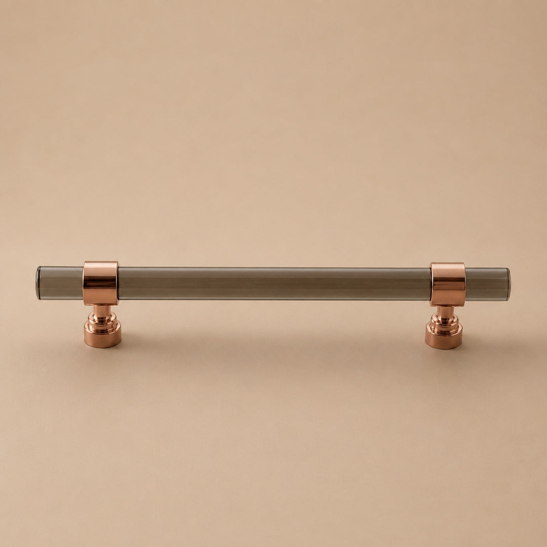 Modern Acrylic Cabinet Handles and Drawer Pulls with Ergonomic Grip Easy Installation