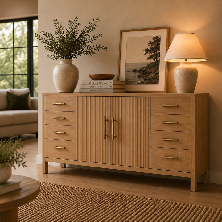 Modern Brass Cabinet Hardware Set with Antique Finish for Drawers and Cabinets