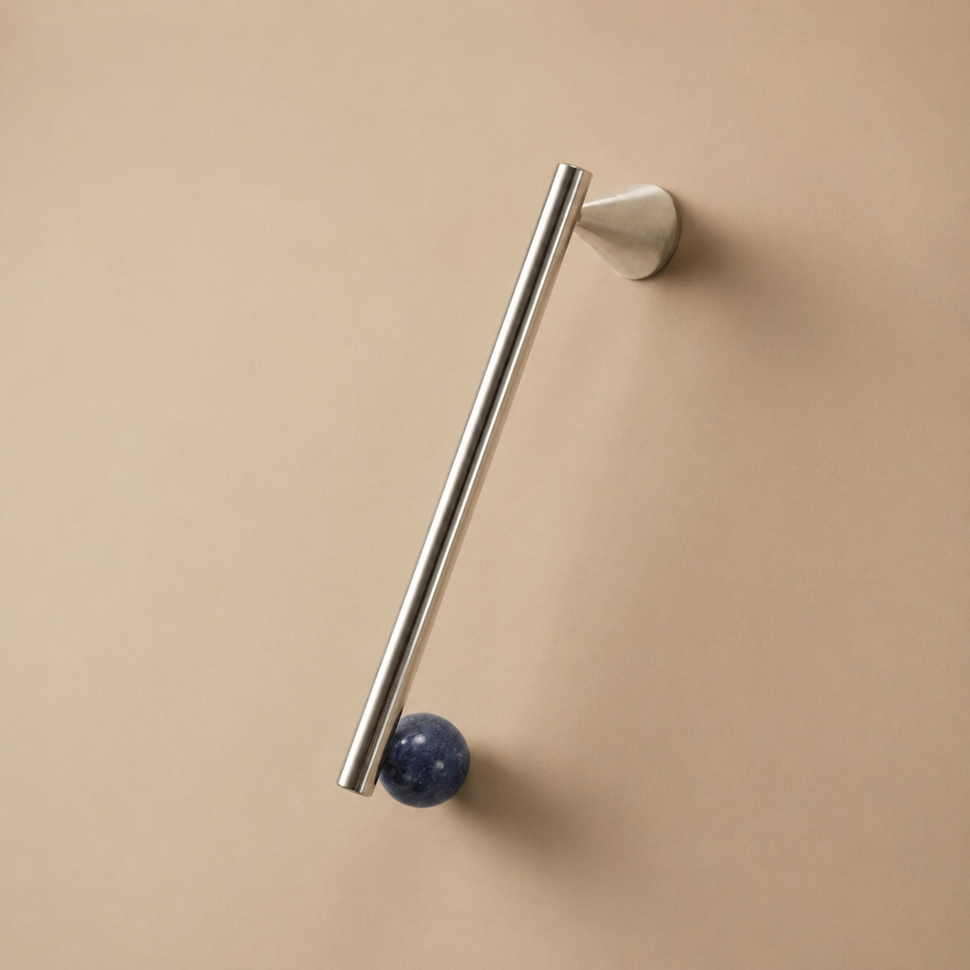 Modern Crystal Drawer Pulls and Knobs Set with Rust-Resistant Brass Finish for Kitchen Cabinets