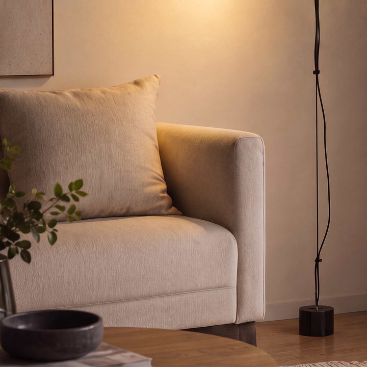 Modern Floor Lamp Adjustable Height Metal Spotlight Indoor Lighting
