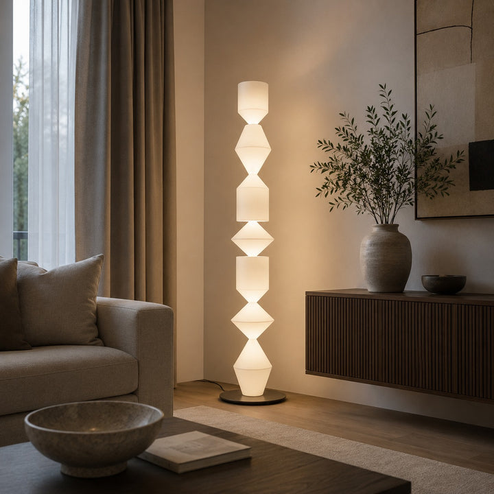 Modern Floor Lamp Adjustable Iron Body Indirect Lighting E26 E27 Socket for Living Room
