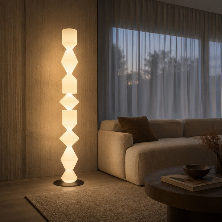 Modern Floor Lamp Adjustable Iron Body Indirect Lighting E26 E27 Socket for Living Room