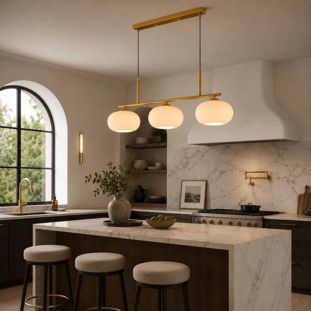 Modern Hanging Black Pendant Light Adjustable Metal LED Fixture for Indoor Use