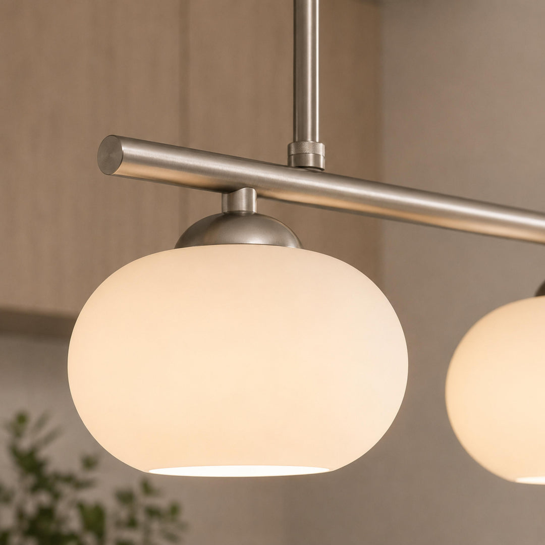 Modern Hanging Black Pendant Light Adjustable Metal LED Fixture for Indoor Use