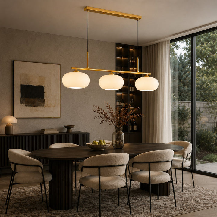 Modern Hanging Black Pendant Light Adjustable Metal LED Fixture for Indoor Use