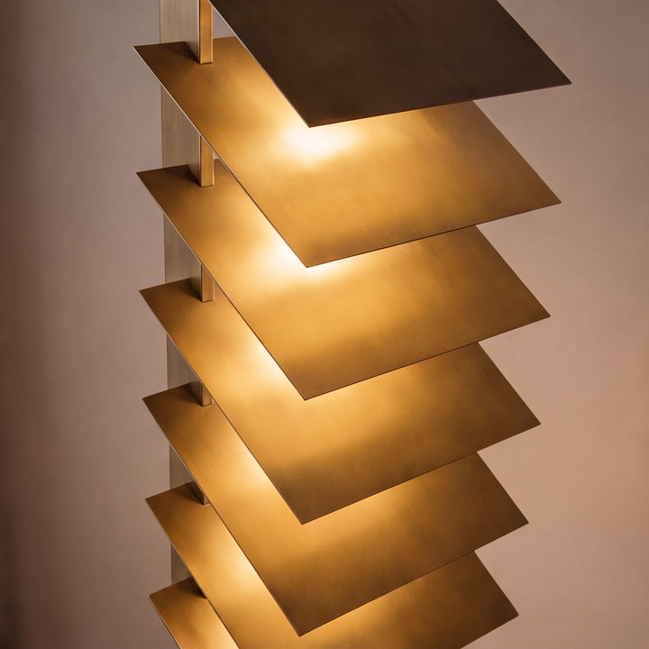 Modern Industrial Floor Lamp with Adjustable Aluminum Shade and Integrated LED in Bronze Finish