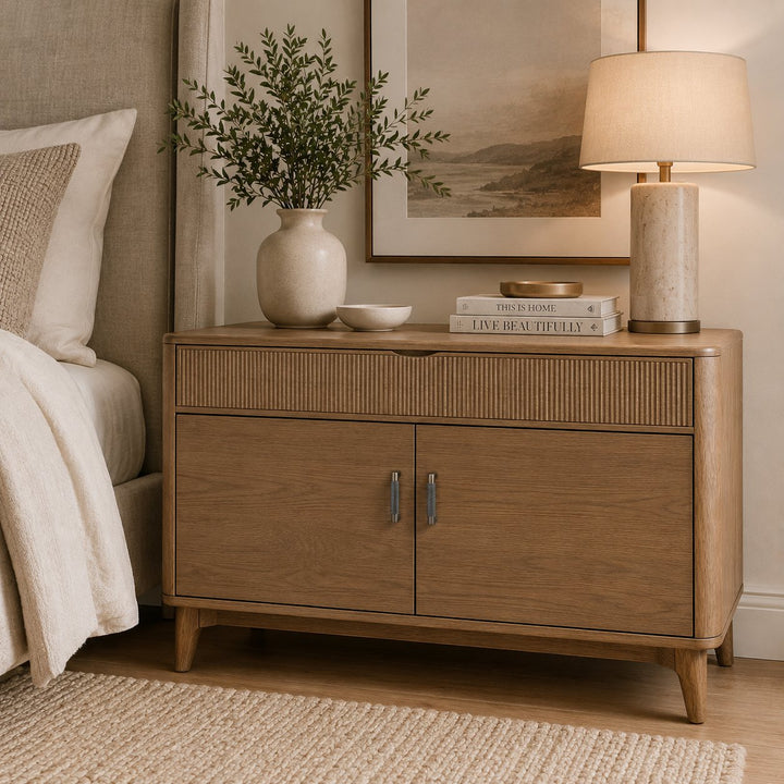 Modern Knurled Cabinet Handles and Knobs Set with Textured Grip for Easy Installation in Durable Metal