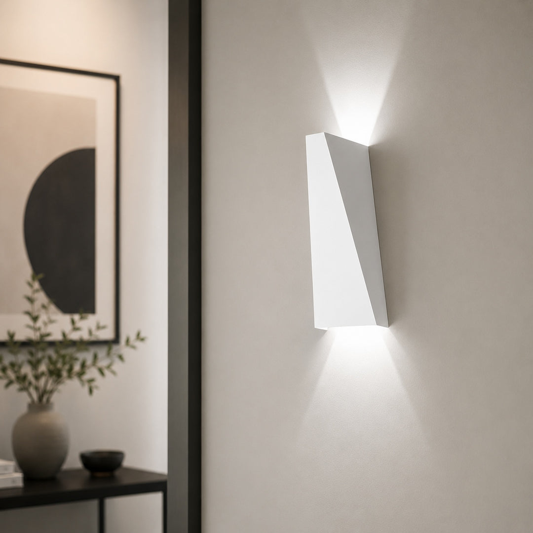 Modern LED Wall Light Up and Down Fixture Aluminum 10W Dimmable for Indoor Use