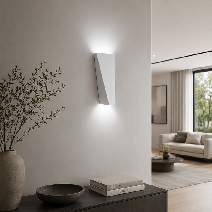 Modern LED Wall Light Up and Down Fixture Aluminum 10W Dimmable for Indoor Use