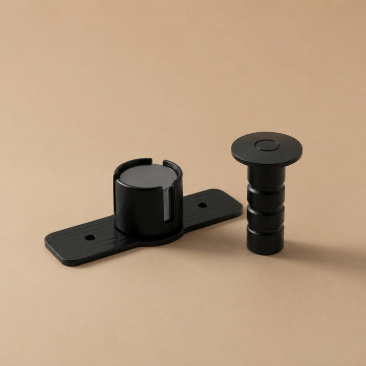 Modern Magnetic Door Stop Brass Concealed Design Durable Tripping Prevention Mechanism