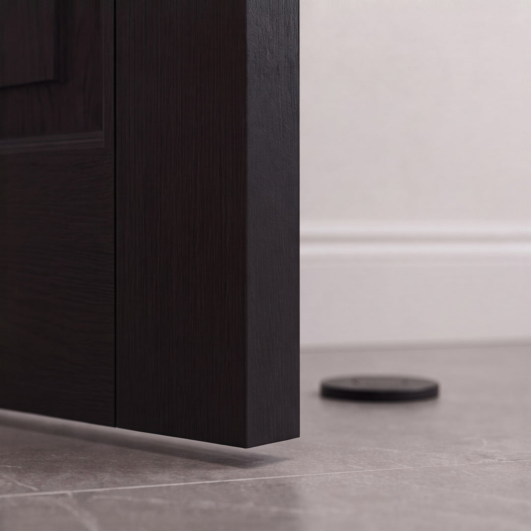 Modern Magnetic Door Stop Brass Concealed Design Durable Tripping Prevention Mechanism