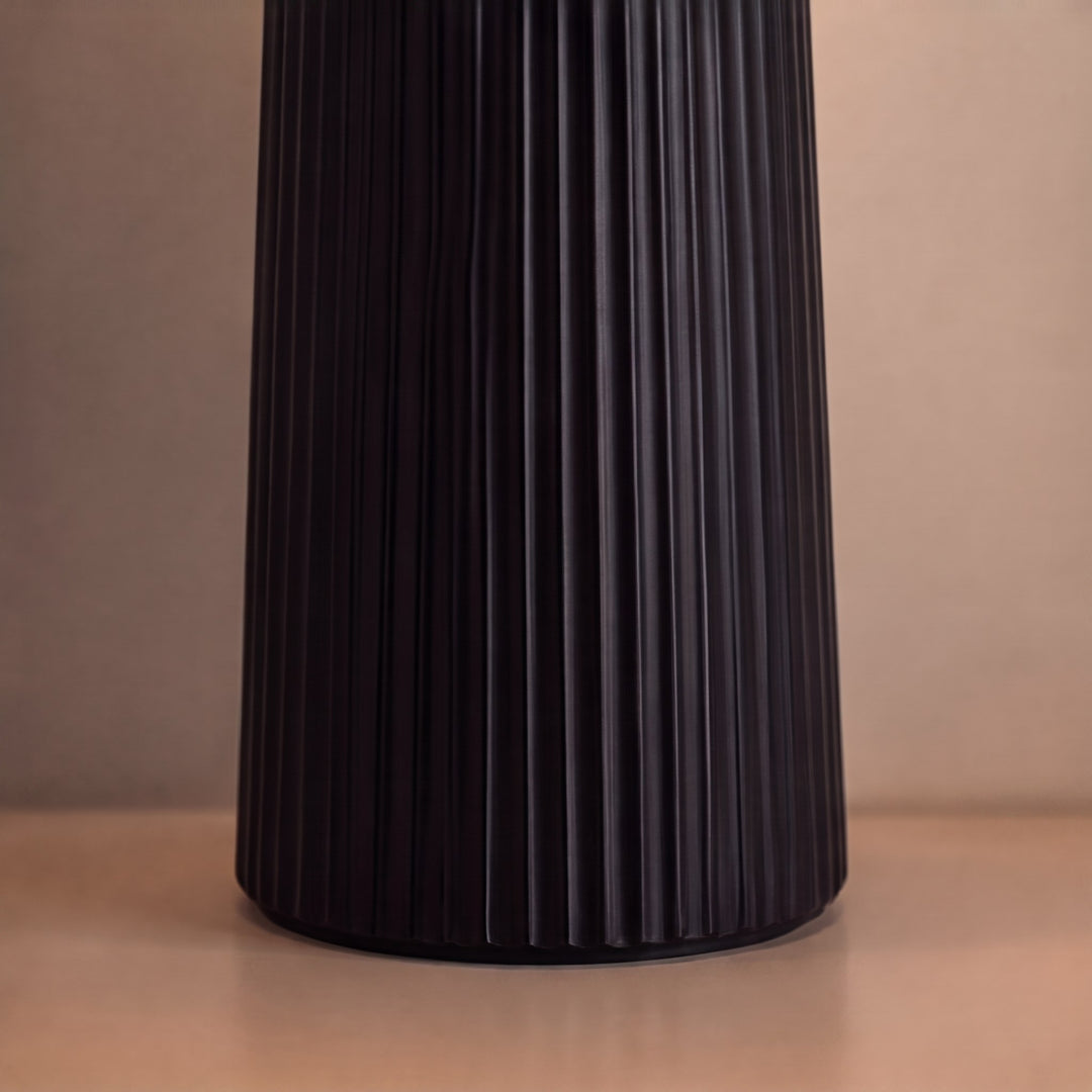 Modern Table Lamp Adjustable Height Resin Indoor LED Light with Inline Switch