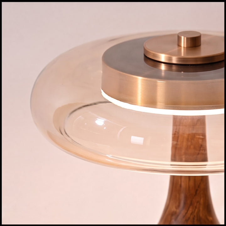Modern Table Lamp with Adjustable Shade and Metal Base for Home Office or Bedroom Lighting