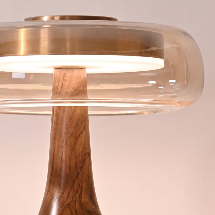 Modern Table Lamp with Adjustable Shade and Metal Base for Home Office or Bedroom Lighting