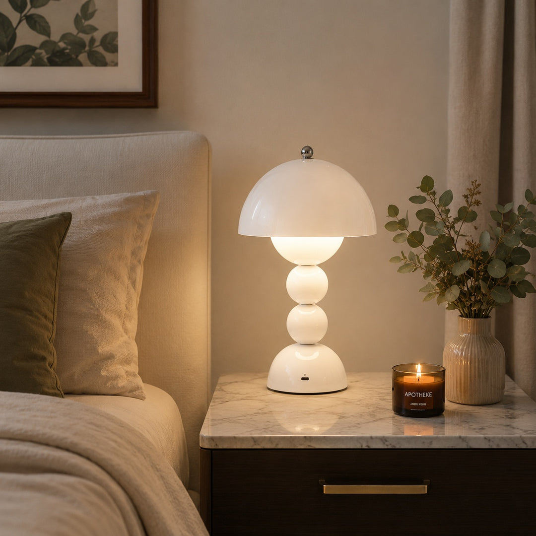 Nordic Style Table Lamp Portable Acrylic LED Touch Control Indoor Lighting USB Powered