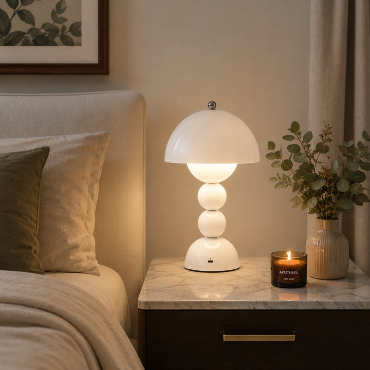 Nordic Style Table Lamp Portable Acrylic LED Touch Control Indoor Lighting USB Powered