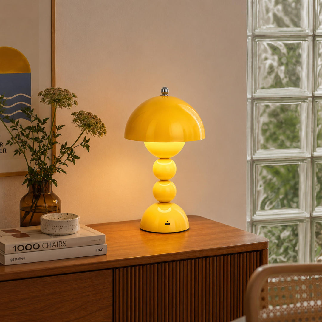 Nordic Style Table Lamp Portable Acrylic LED Touch Control Indoor Lighting USB Powered
