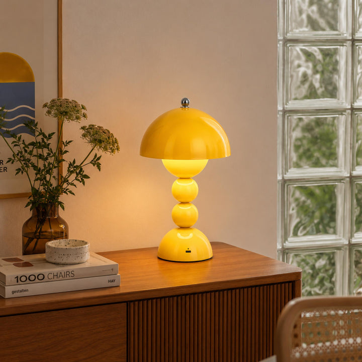 Nordic Style Table Lamp Portable Acrylic LED Touch Control Indoor Lighting USB Powered