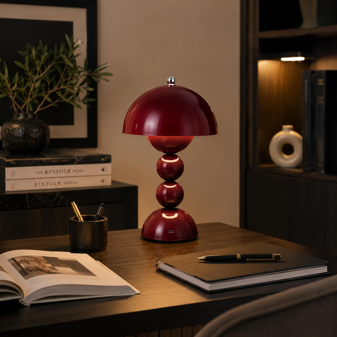 Nordic Style Table Lamp Portable Acrylic LED Touch Control Indoor Lighting USB Powered