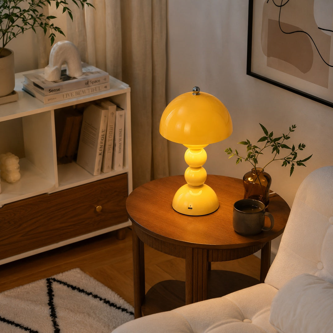 Nordic Style Table Lamp Portable Acrylic LED Touch Control Indoor Lighting USB Powered