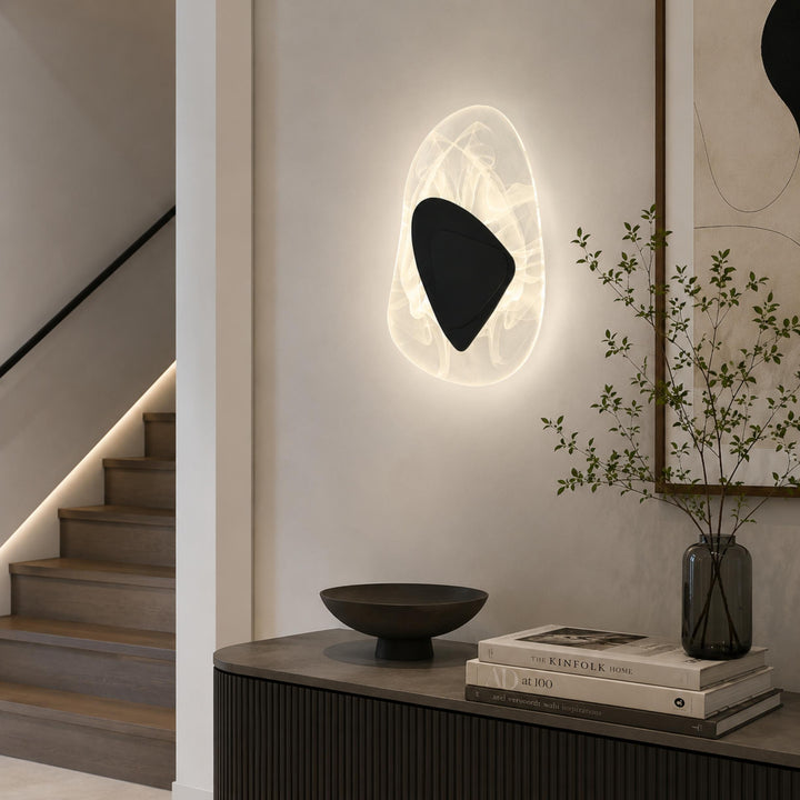 Modern Wall Light Wall Mounted Iron and Crystal LED Adjustable Warm and Cool White
