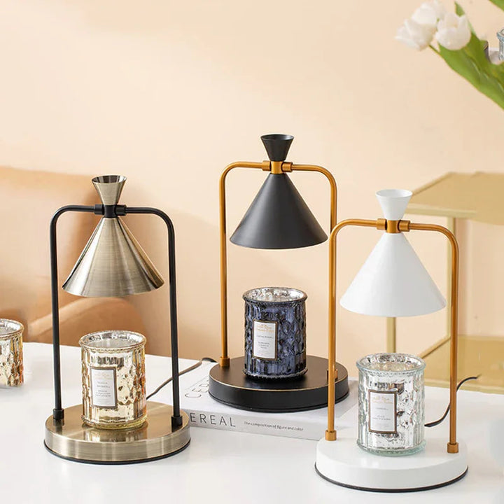 Modern Candle Warmer Lamp Adjustable Metal Design Halogen Light Source with Dimmable Function 1