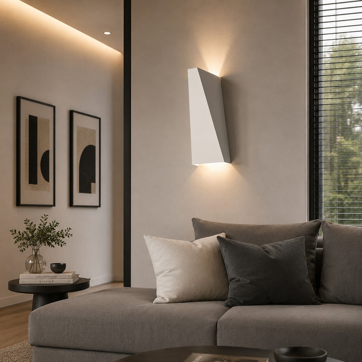 Modern LED Wall Light Up and Down Fixture Aluminum 10W Dimmable for Indoor Use