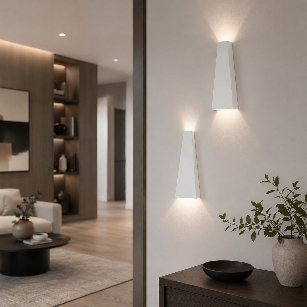 Modern LED Wall Light Up and Down Fixture Aluminum 10W Dimmable for Indoor Use