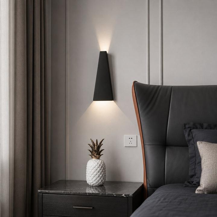 Modern LED Wall Light Up and Down Fixture Aluminum 10W Dimmable for Indoor Use