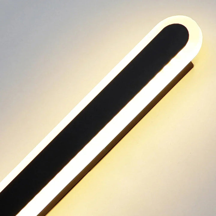 Modern Minimalist Outdoor Wall Lamp Wall Mounted Metal IP65 Weatherproof Dimmable LED Lighting 6